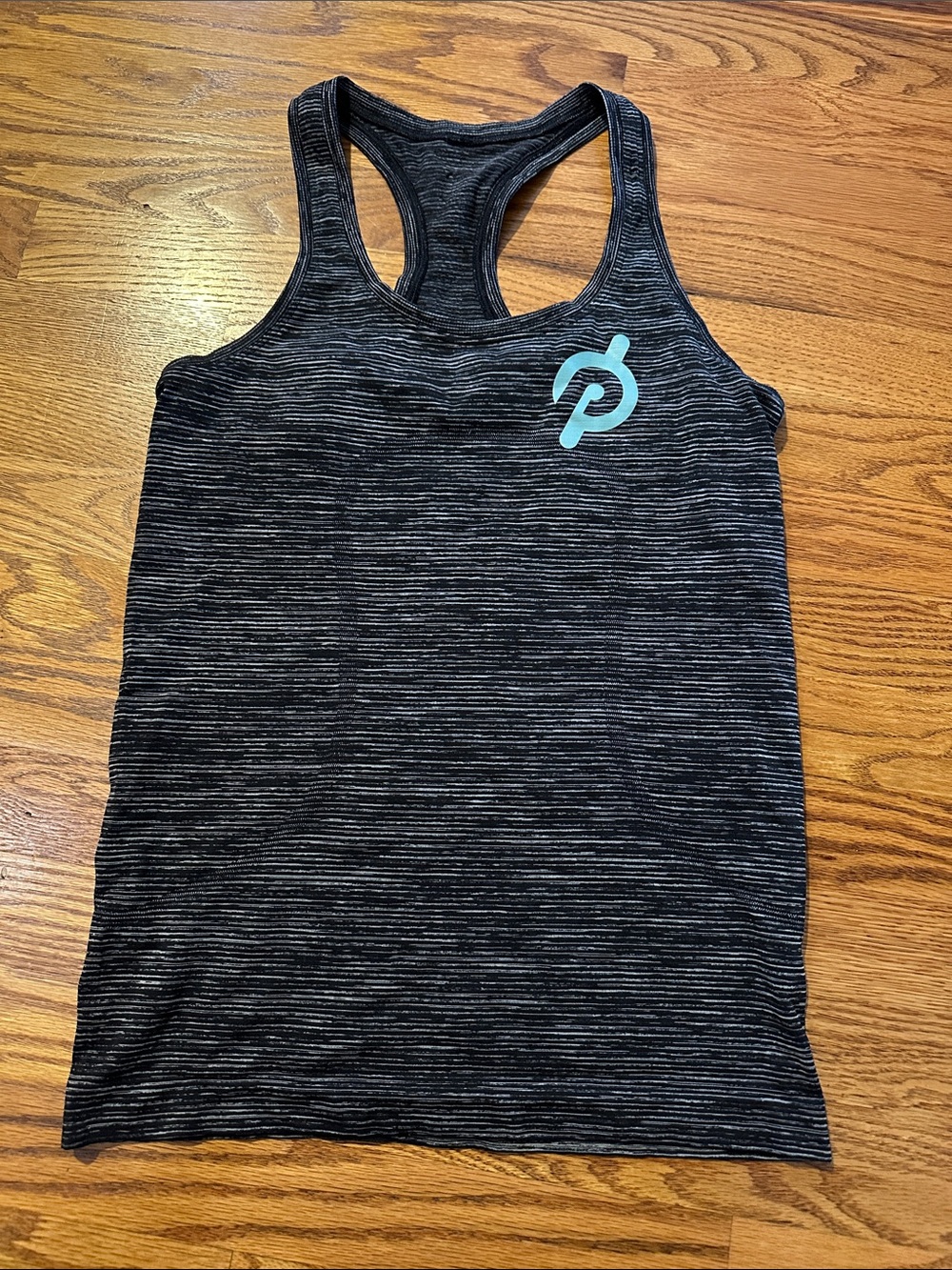 Peloton Black Swiftly Racerback Tank Top